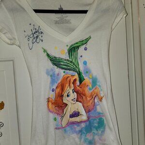 Disney Parks XS Ariel v neck